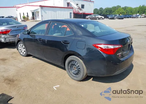 2015 Toyota Corolla Le from USA, damaged, VIN 2T1BURHE3FC318372